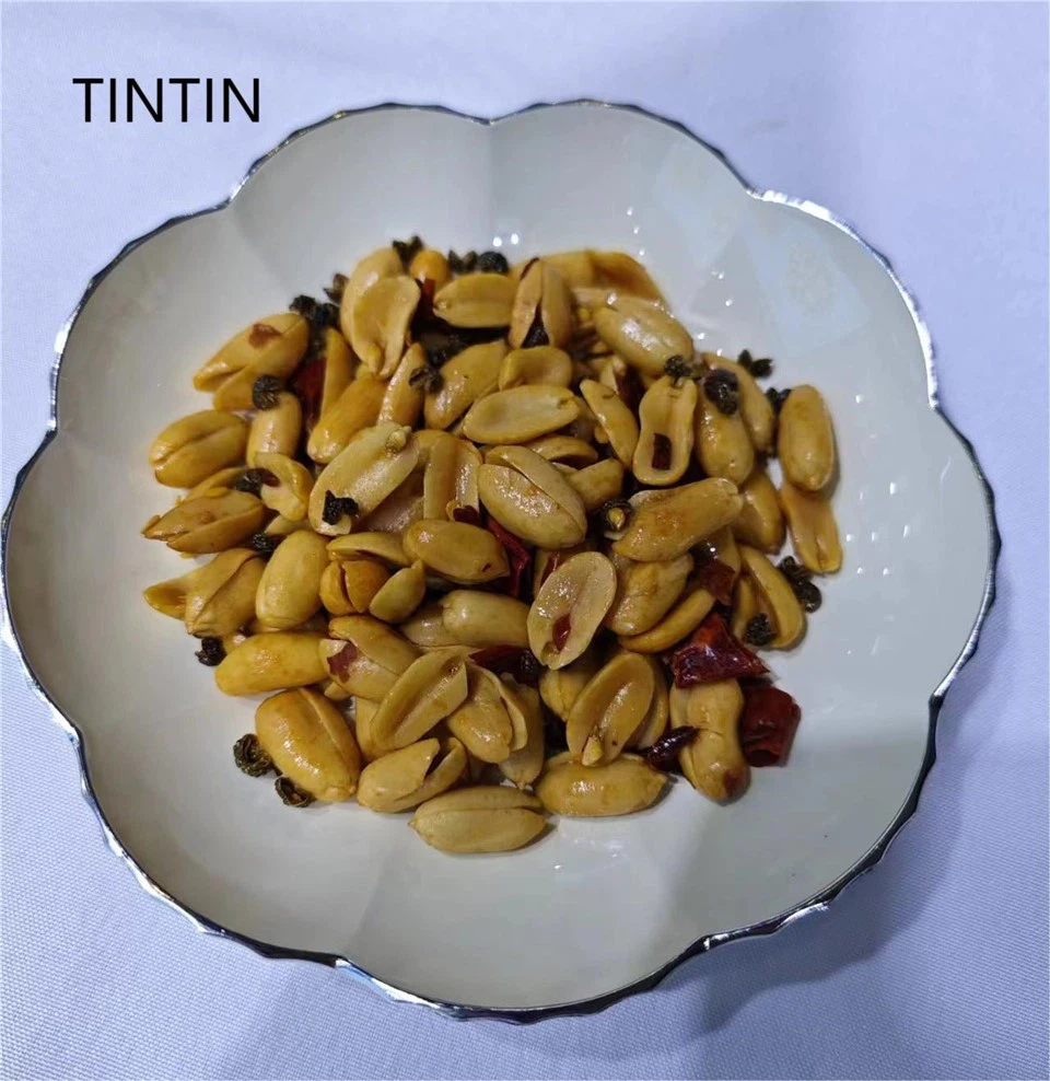 Pinda Maker Groothandel Gearomatiseerde Gebakken Pittige Pinda's Noten Roosteren Chili Voorgerecht Snacks Voedsel Maïs Pinda's